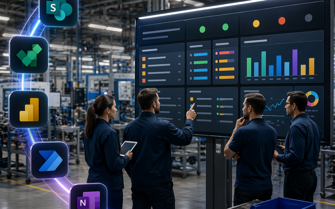 Digitales Shopfloor Management mit Microsoft 365 Apps