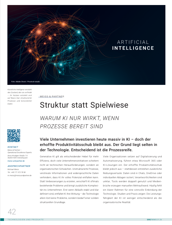 AI-Struktur statt Spielwiese Bild
